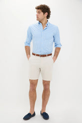 Seaport Blue Derwent Performance Twill Sport Shirt